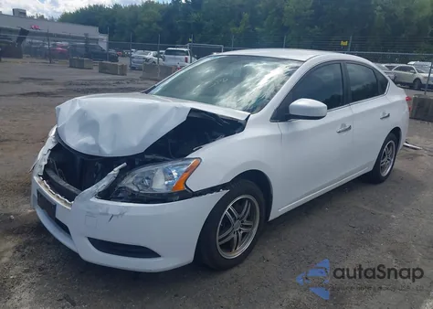 2015 Nissan Sentra S/Sv/Sr/Sl z USA, uszkodzony, nr VIN 3N1AB7AP2FY238775